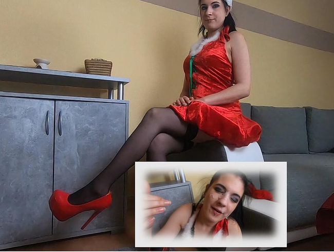 CaraliaDeluxe Porno Video: fi**en für das Weihnachtskostüm!