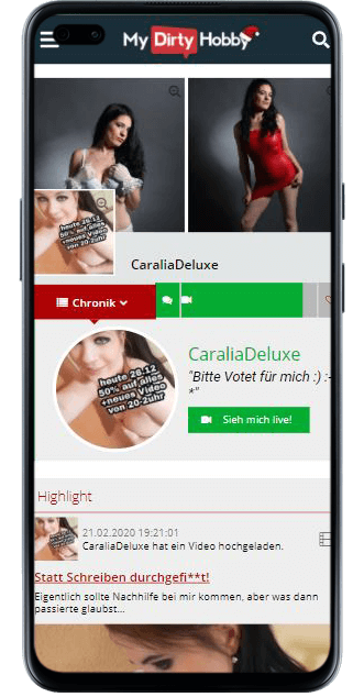 CaraliaDeluxe bei MyDirtyHobby