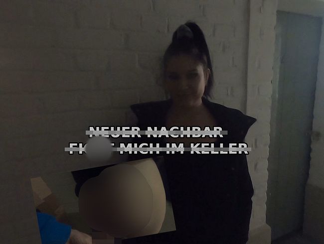 CaraliaDeluxe Porno Video: Neuer Nachbar fi**t mich heimlich im Keller durch!.