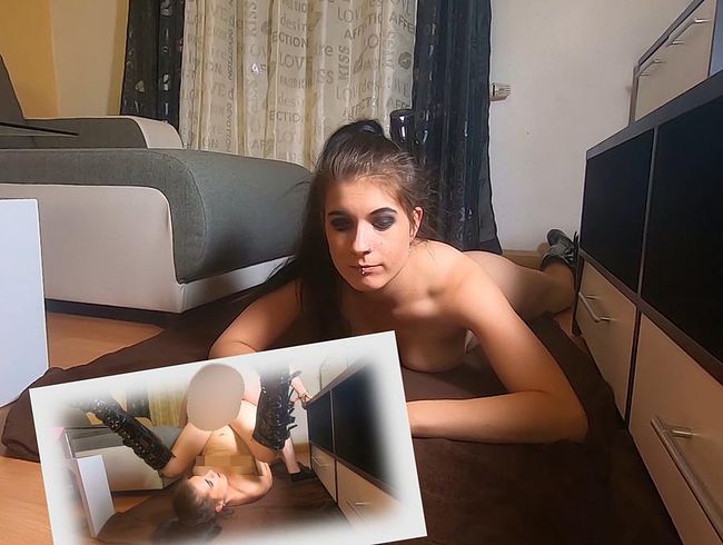 CaraliaDeluxe Porno Video: Perveser Assi fi**t mich ins Nirvada und spri**t rein!